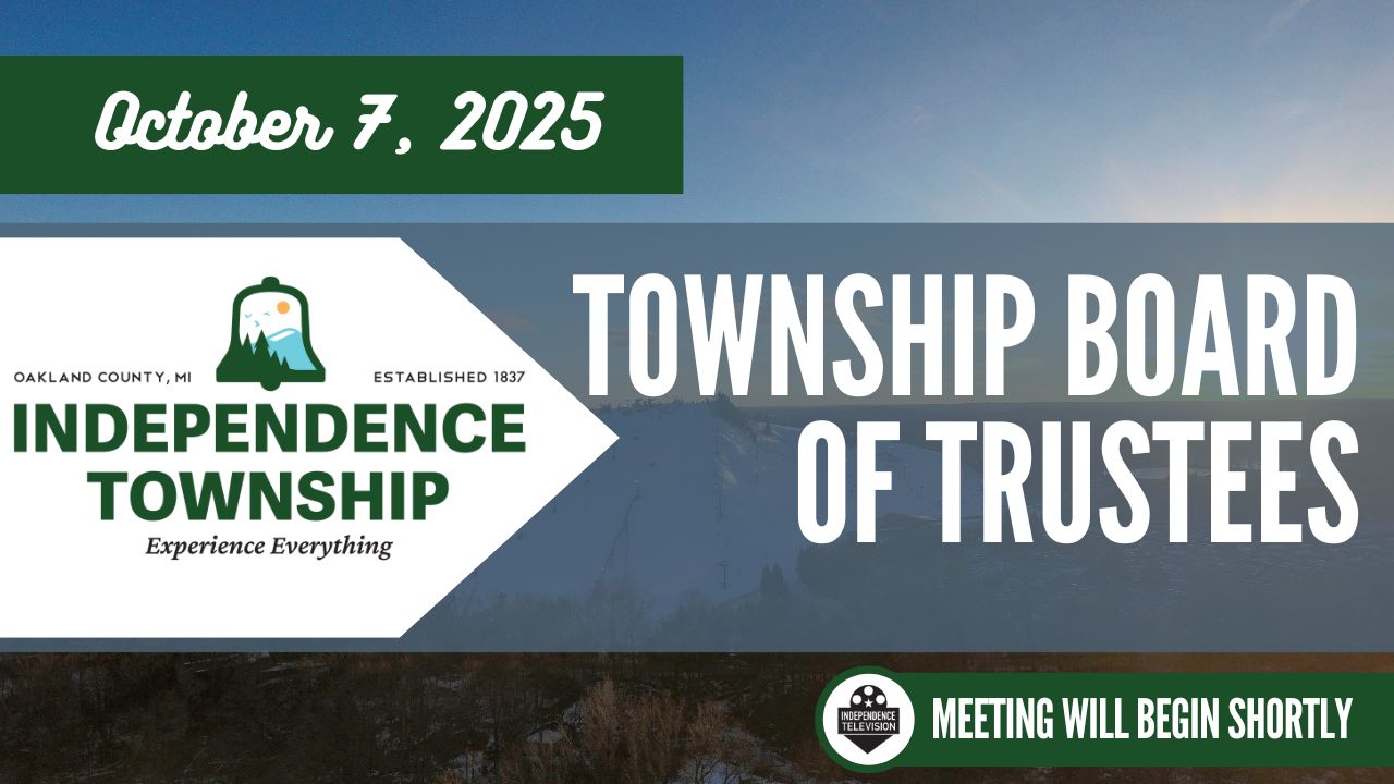 LIVE- Township Board of Trustees Meeting
